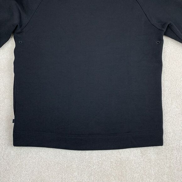Lululemon Snapshot Leopard Crew Gray Black Polartec Fleece Crew Sweatshirt 8 - Picture 8 of 11